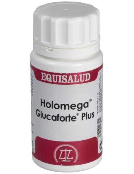 Holomega Glucaforte Plus 50Cap. de Equisalud