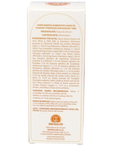 Holotox Jarabe 250Ml. de Equisalud