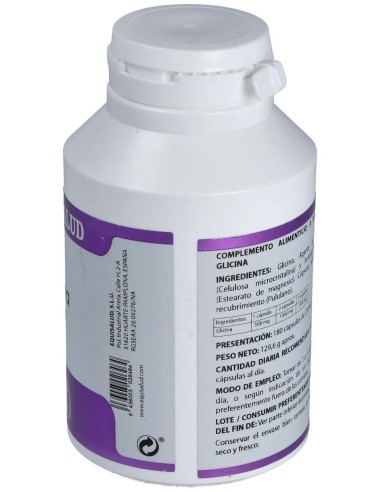 Holomega Glicina 180Cap. de Equisalud