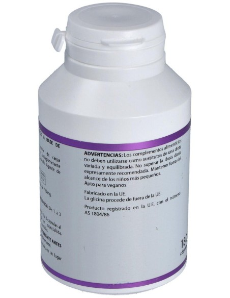 Holomega Glicina 180Cap. de Equisalud
