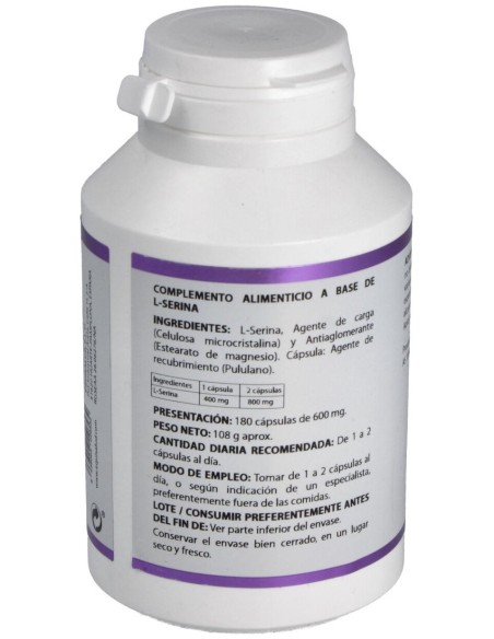 Holomega L-Serina 180Cap. de Equisalud