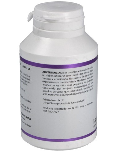 Holomega L-Triptofano 180Cap. de Equisalud