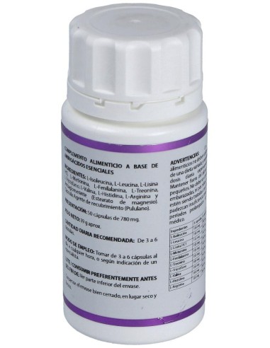 Holomega Aminoacidos Esenciales 50Cap. de Equisalud
