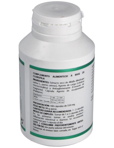 Holofit Clorofila 180Cap. de Equisalud