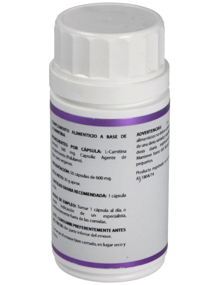 Holomega L-Carnitina 50Cap. de Equisalud