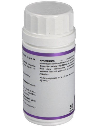 Holomega L-Carnitina 50Cap. de Equisalud