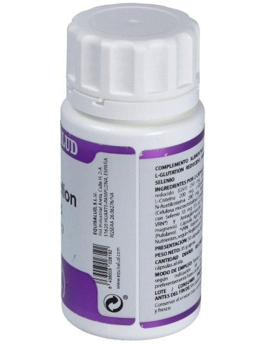 Holomega L-Glutation Plus 50Cap. de Equisalud