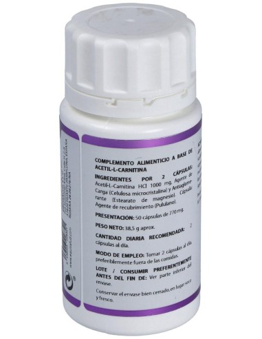 Holomega Acetil L-Carnitina 50Cap. de Equisalud