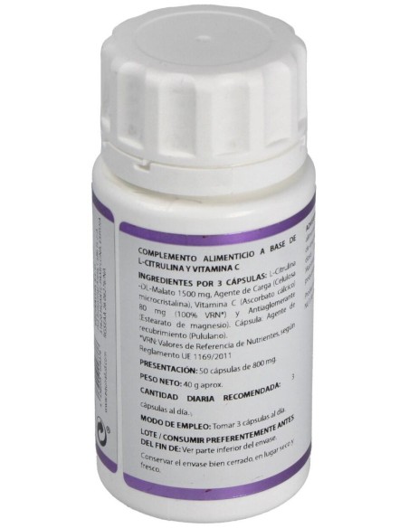 Holomega L-Citrulina 50Cap. de Equisalud