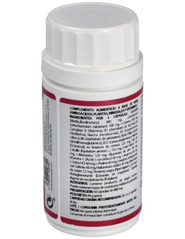 Holomega Hair Skin And Nails 50Cap. de Equisalud