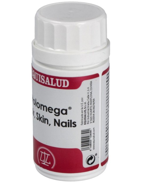 Holomega Hair Skin And Nails 50Cap. de Equisalud