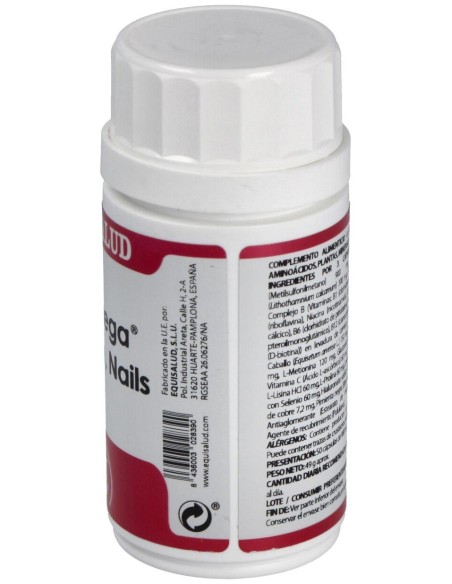 Holomega Hair Skin And Nails 50Cap. de Equisalud