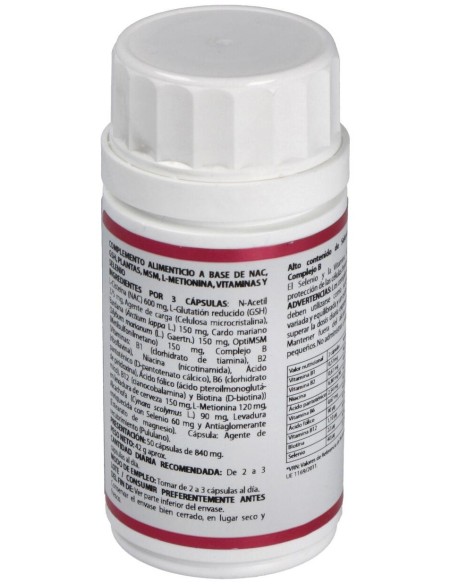 Holomega Detoximetal 50Cap. de Equisalud