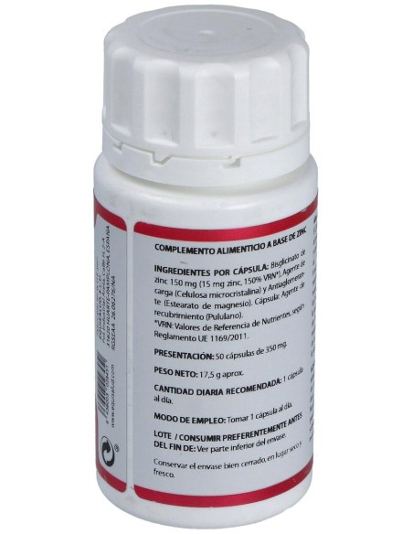 Holomega Zinc 50Cap. de Equisalud