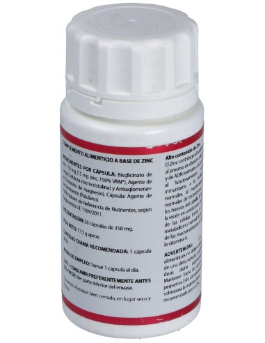 Holomega Zinc 50Cap. de Equisalud