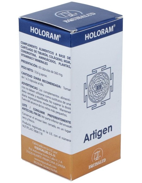 Holoram Artigen 60Cap. de Equisalud
