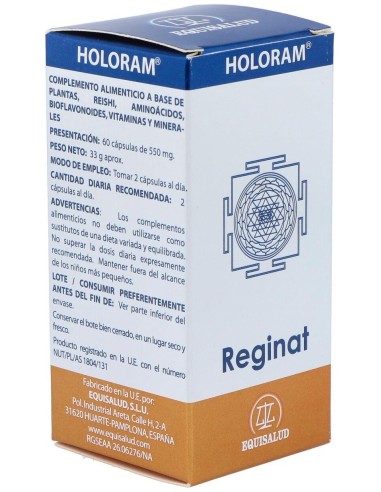 Holoram Reginat 60Cap. de Equisalud