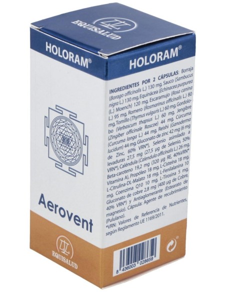 Holoram Aerovent 60Cap. de Equisalud