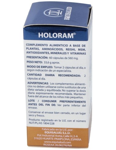 Holoram Agelife 60Cap. de Equisalud