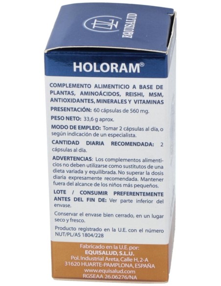 Holoram Agelife 60Cap. de Equisalud