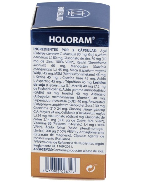 Holoram Agelife 60Cap. de Equisalud