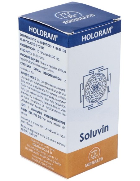 Holoram Soluvin 60Cap. de Equisalud
