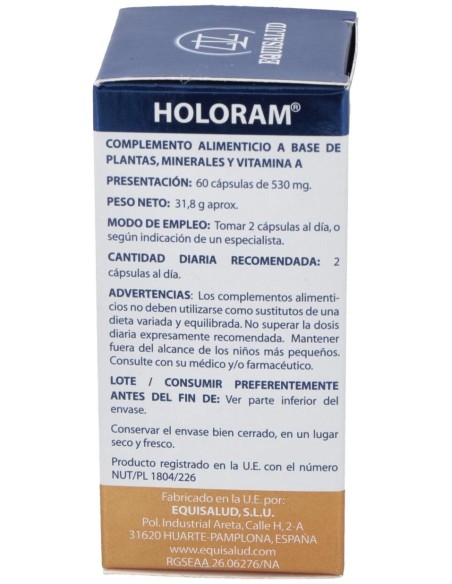 Holoram Drenuril 60Cap. de Equisalud