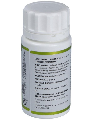 Holofungi Cordiceps 50Cap. de Equisalud