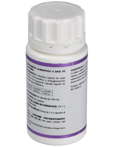 Holomega L-Histidina 50Cap. de Equisalud