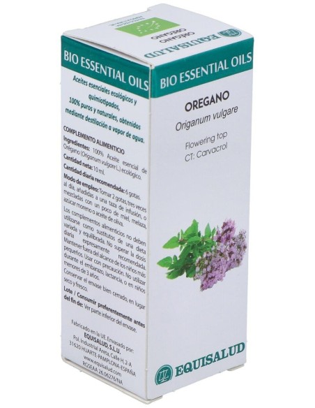 Bio Essential Oils Oregano Ac. Esencial 10Ml. de Equisalud