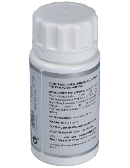 Microbiota Bifidobacterium Breve 60Cap. de Equisalud