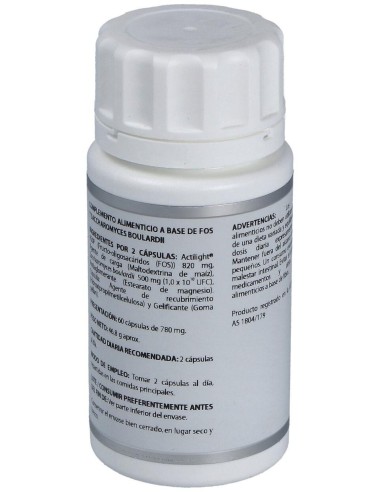 Microbiota Saccaromyces Boulardi Probiotico 60Cap. de Equisalud