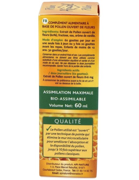 Apicol Polen 60Ml de Tongil