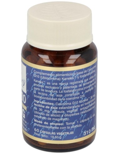 Co-Q10 Kaneka 30Mg. 60Cap. Estado Puro de Tongil