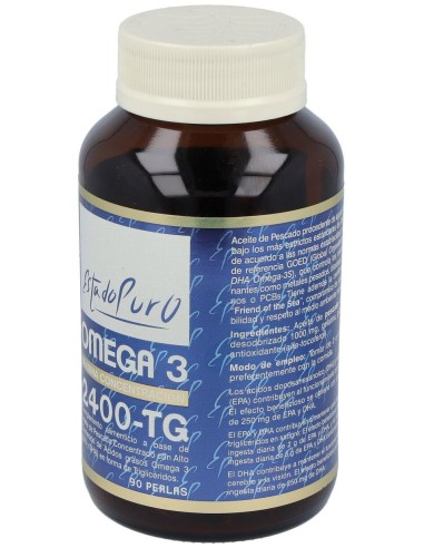 Omega 3 2400 Tg 90Perlas Estado Puro de Tongil