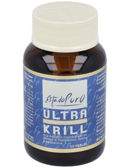 Ultra Krill 60Perlas Estado Puro de Tongil
