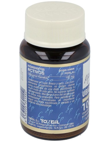 Ubiquinol 100Mg. 30Perlas de Tongil