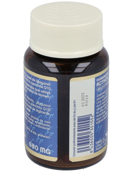 Ubiquinol 100Mg. 30Perlas de Tongil