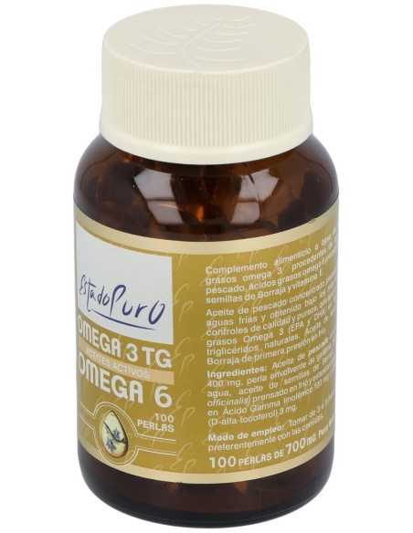 Omega 3 Tg Omega 6 Aceites Activos 100Perlas de Tongil