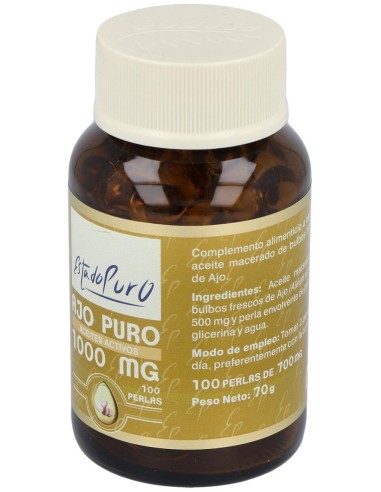 Ajo Puro Aceites Activos 100Perlas de Tongil