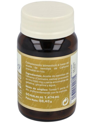 Cannabis Aceites Activos 60Perlas de Tongil