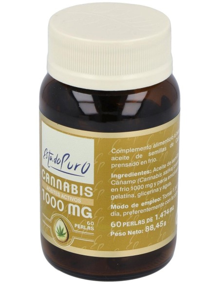 Cannabis Aceites Activos 60Perlas de Tongil