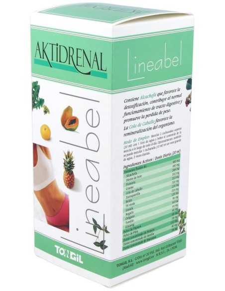 Aktidrenal 500Ml. Lineabel de Tongil