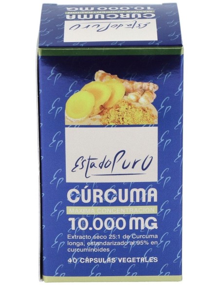 Curcuma 10.000Mg. 40Cap. Estado Puro de Tongil