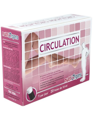 Nutriorgans Circulacion 20Amp. de Tongil