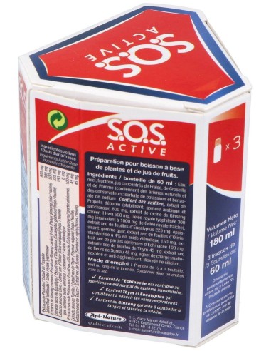 Sos Active 3Frascos 60Ml. de Tongil
