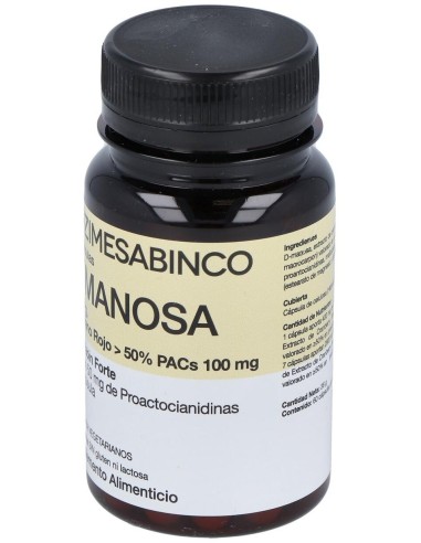 D-Manosa Arandabin Forte 60Cap. de Enzime - Sabinco