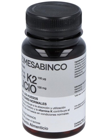 D3 + K2 + Silicio Sistema Articular 30Cap. de Enzime - Sabinco