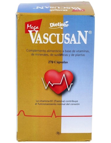 Mega Vascusan 270Capsulas de Dietinor (Vascusan)