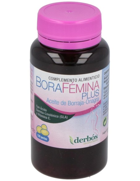 Borafemina Plus (Mensulan 30) 120Perlas de Derbos